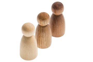 3 Nins is 3 kleuren hout - Grapat